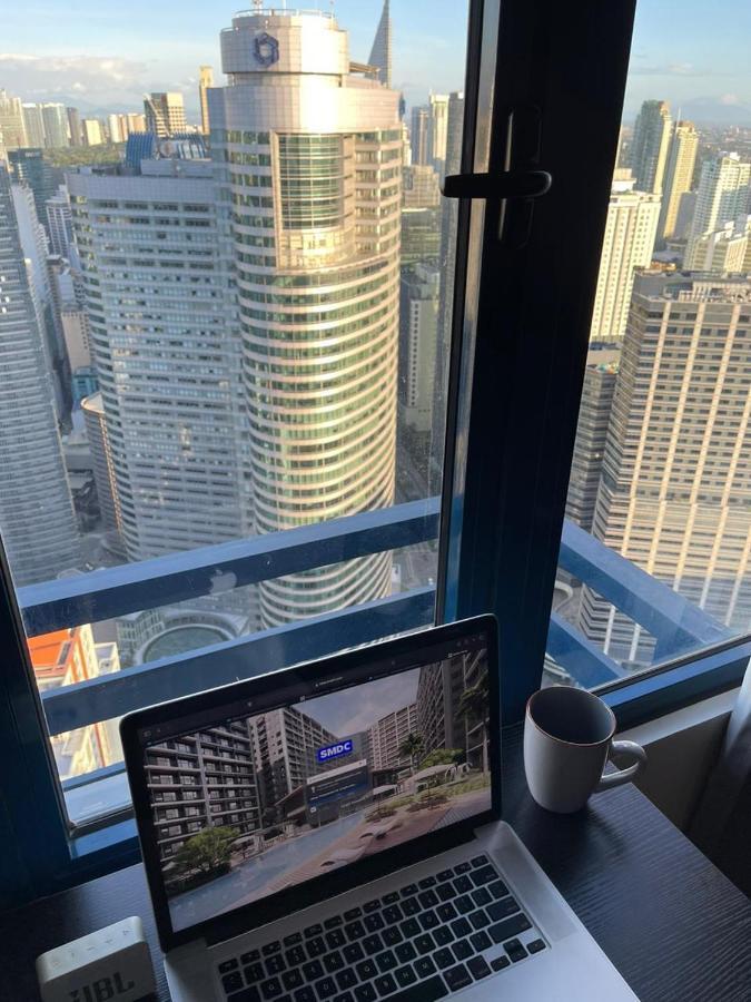 Amazing View Makati Elegant Flat 400Mb Internet Lägenhet Manila Exteriör bild