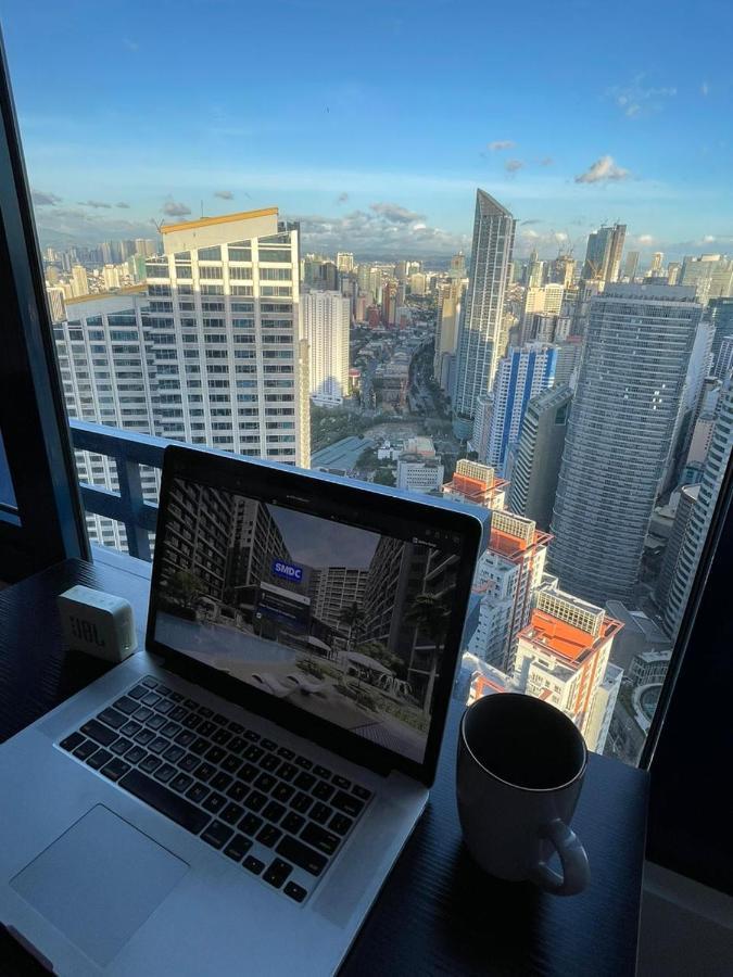 Amazing View Makati Elegant Flat 400Mb Internet Lägenhet Manila Exteriör bild